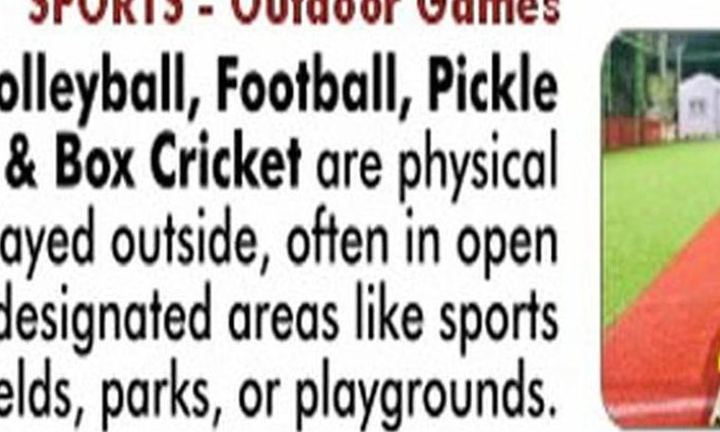 Outdoor Games